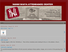 Tablet Screenshot of nanihwaiyaschools.com